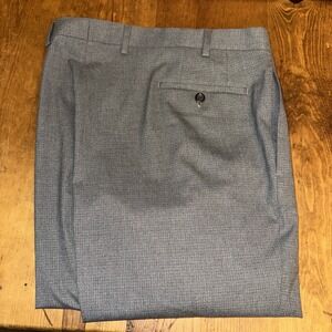 Lauren Ralph Lauren Mens Dress‎ Pants Trousers Slacks Flat Front 40W X 32L Gray